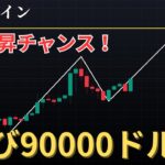 【📈ビットコイン短期上昇チャンス❗️ターゲット90300ドル🎯】