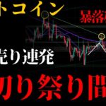【週明け予想】ビットコインこれはマズイ｜見逃せない反発多数で年明け暴落を覚悟せよ：BTCUSD分析