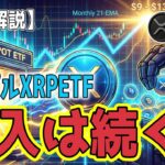 最新【リップルXRP】【流入】 機関投資家（ETF）の巨額流入は続く！