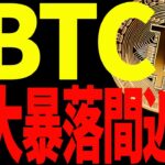 ⚠️ビットコイン大暴落が始まる⁉⚠️今後の最終決戦に大至急備えろ！【仮想通貨】