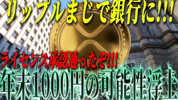 『リップル革命』リップルが遂に銀行承認通ったぞ!!! 価格上昇も時間の問題。