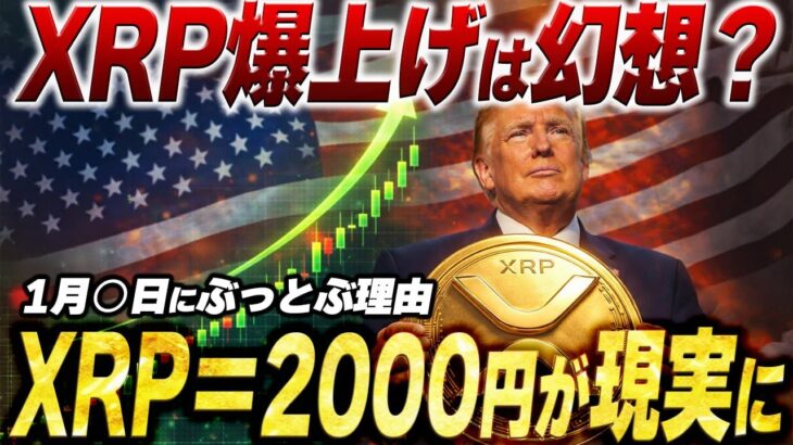 🔥リップル600円に⤴️🔥1月◯日に最高値更新する理由が明らかに。