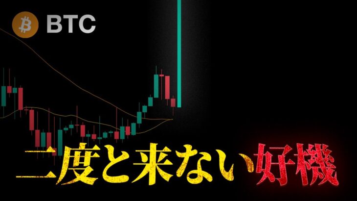 これからの数ヶ月、とんでもない暴騰相場がくるかもしれない【BTC】