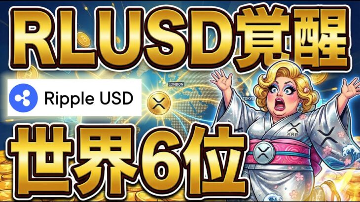 【XRP リップル】RLUSDがついにBinance上場！「金融インフラ」になる2026年の大激変