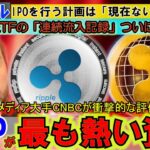リップル（XRP)は「2026年最も熱い通貨」と米国の金融メディア大手CNBCが評価！XRP ETFから約60億円が流出！リップル社のIPOを完全否定！遂に目覚める年になる！