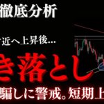 ⚠️BTC”叩き落とし”警戒。急落の起点はまだ突破できていないです。:トレーダーRedのBTCUSD分析