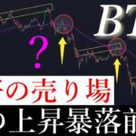 🚨この爆上げ「暴落への準備」です。BTCUSD/ビットコイン