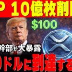 🔥XRP100ドル発言🔥リップルが幹部が大暴露。1万円は通過点な理由。【仮想通貨　最新情報】