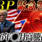 🔥XRP(リップル)爆上げ予告🔥暴落市場で米国がついに動いた…2026年◯月の結末とは？