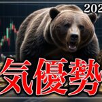 ビットコイン週明けから売られ弱含む値動きと見立ての修正