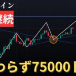 📈ビットコイン上昇継続❗️このまま75000ドルへ❗️BTC、XRP相場分析