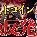 ビットコイン急反発。何が起きた？！強気反転が迫っている可能性！今後の動向をドル建て分析。【CRYPTO REBOUND! The Bulls are Fighting Back】