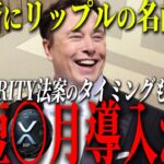 『偶然じゃない』X決済で”リップル”表示… イーロンの匂わせとCLARITY法案90％