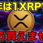 XRPはもう買えなくなる？今しか枚数を持てない決定的理由