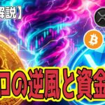 最新【リップルXRP】【ビットコインBTC】「マクロの嵐」対「10億ドルの盾」！逆風下で急反発するBTCとXRP！