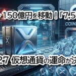 【緊急速報】リップル社が150億円超のXRPを移動！ビットコイン7.6万ドル突破の裏で「仮想通貨の新ルール」に重大局面。4月27日の週が運命の分かれ道に？