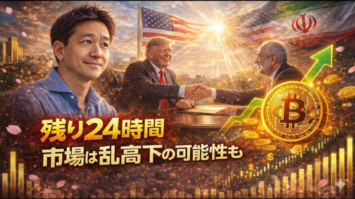 24時間のタイムリミット。ビットコインは下落警戒高まる？