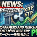【リップル衝撃】36億ドルの銀行グループがXRP投資を開始！Farmers & Merchants Investmentsの仮想通貨関連の投資銘柄を紹介
