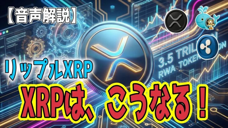 最新【リップルXRP】【衝撃】ブラックロック参入基準「○○億ドル」の要件！そして、こうなる！