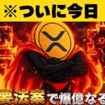 【※XRP30ドル予想】【重要法案ついに今日！】
