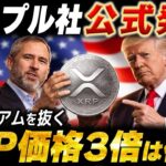 【結論】XRPは「690円」が通過点になる。リップルCEOと英大手銀行が一致した“イーサリアム超え”の爆騰シナリオ！【暗号資産　最新情報】