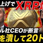 【XRP速報】リップルCEOが「銀行を潰す」と断言。日銀利上げで15倍高騰する理由とは？【仮想通貨 最新情報】