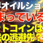 世界オイルショックでインフレは始まっている！〜ビットコイン（BTC）は庶民の逃避先になるのか？