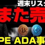 【週末リスクオフ】Strategyまたビットコイン売却示唆／トランプ一家保有の3銘柄とは／Hyperliquid vs CME／ADAのクジラが？