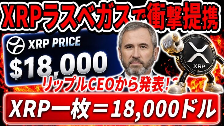XRPイベントで提携した企業と、XRP18,000ドルになる価格計算式が公開された！？#xrp #リップル #暗号通貨