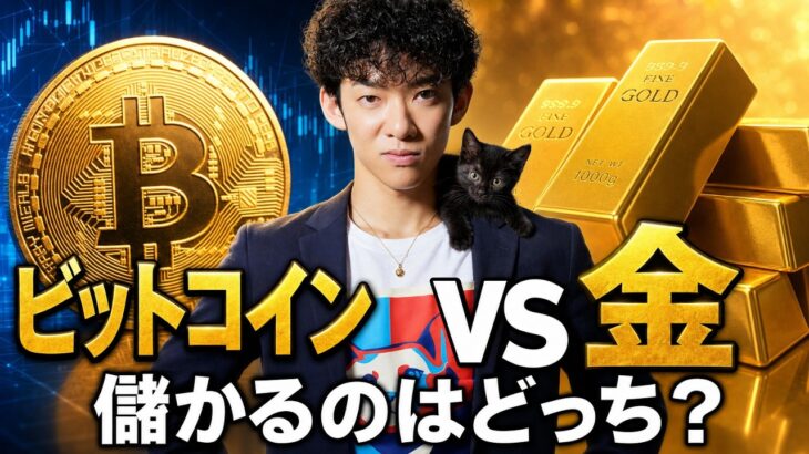 【アーカイブなし生放送】ビットコインvs 金、儲かるのはどっち？