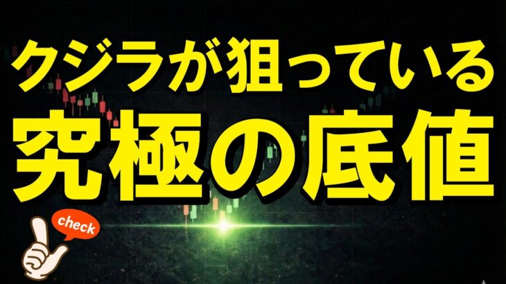 【仮想通貨 ビットコイン】過去の失敗から学びました！クジラと一緒に「究極の底値」で笑うための生存戦略はコレしかありません！（朝活2178）