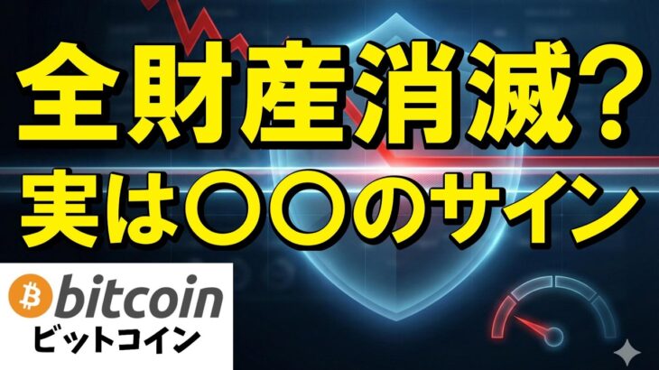 【仮想通貨 ビットコイン】「全財産消滅のカウントダウンは止まらない？」と大衆が絶望中に一生モノの大チャンスが潜んでいる（朝活2183）