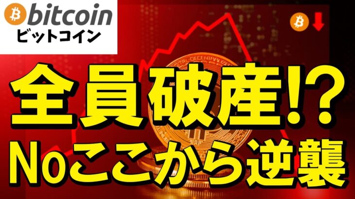 【仮想痛家 ビットコイン】市場大暴落で大衆は阿鼻叫喚！…しかし、ここで生き残った者に約束されるのは莫大な富なのを忘れるな！（朝活2198）