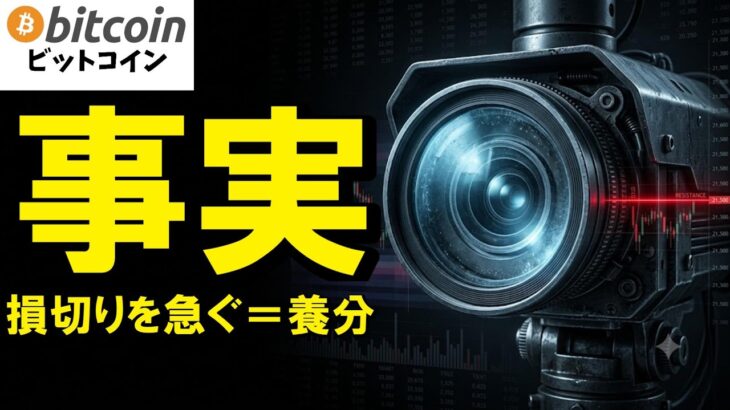 【残酷な事実】損切りを急ぐ大衆はただの養分です【仮想通貨 ビットコイン】（朝活2202）