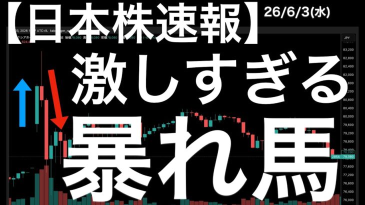 【日本株速報】26/6/2 前場がダメでも後場に巻き返し！　#日本株  #半導体　#topix　#fomc
