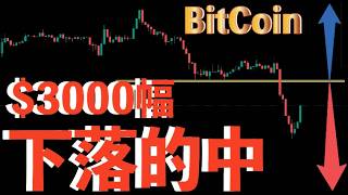 3000ドルの下落的中！ビットコインどうなるのか？！#ビットコイン