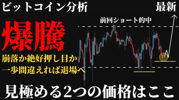 【至急⚠️】ビットコイン今後の見通し。5万9000ドルを守れば反発開始。目線を切り替える理由と乗り遅れない為の唯一の戦略とは《 仮想通貨 暗号通貨 ビットコイン BTC FX 》