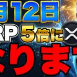 🚨今すぐ見て下さい🚨6月12日、XRPリップルを絶対に手放すな！BTC2,000万円超えとスペースX上場が導く「5倍」の暴騰シナリオ