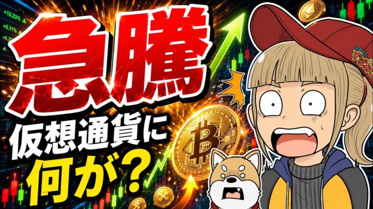 【仮想通貨】急上昇！セイラー氏が購入か【AIで不労所得？】