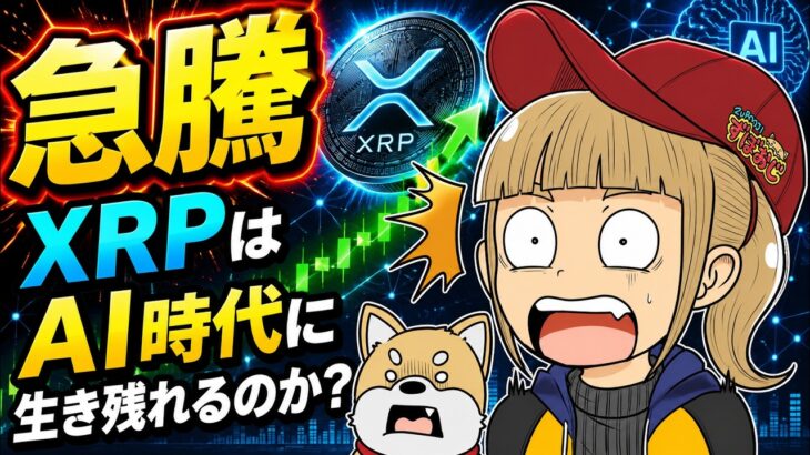 【急騰】AI株・仮想通貨が上昇！XRPはAI時代に生き残れるのか？