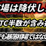 【市場は降伏した】BTC半数が含み損、それでも暴落相場ではない理由