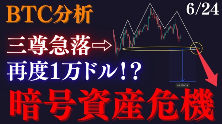 ⚠️BTC”暗号資産”は危機的状況です。今買えば損失確定で、2年後のATHに向けた本命買い場が今年やってくる:トレーダーRedのBTCUSD分析