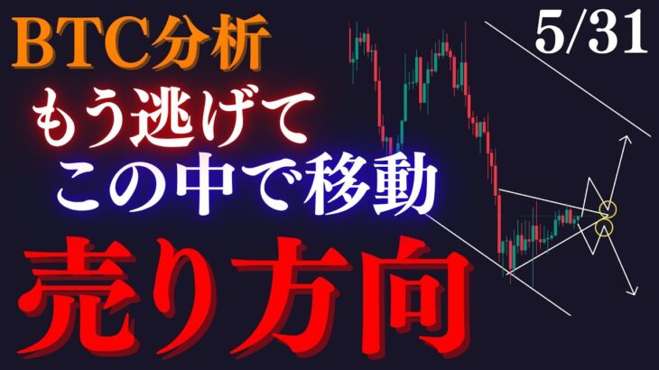 ⚠️BTC”売り方向”に乗れば爆益！買い手は波に飲み込まれて資金ショート大量発生を想定しろ:トレーダーRedのBTCUSD分析