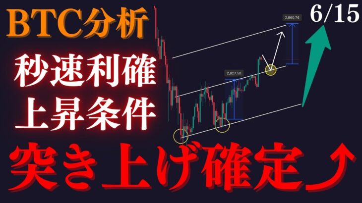 ⚠️BTC”突き上げ確定”で売れば破産。上昇トレンドの波に乗って連続した押し目で短期調整の爆益相場を制覇:トレーダーRedのBTCUSD分析
