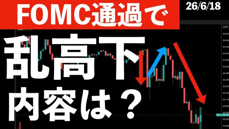 【FOMC通過後に】株価乱高下！内容は？日本株は？　#米国株 #日経平均 #sp500 #soxl #nvda