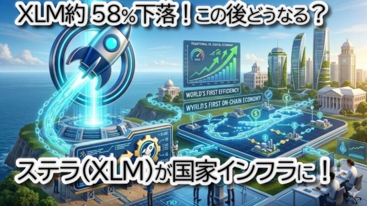 【XLM世界初】国家経済を丸ごとブロックチェーンへ！バミューダ諸島がStellar（ステラ）を選んだ衝撃の理由｜BTC・XRP・XLM最新チャート分析