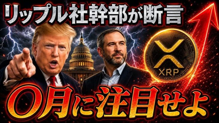 【XRP最新情報】リップル社幹部が語った“重要な月”…価格激変のシナリオを徹底解説‼️
