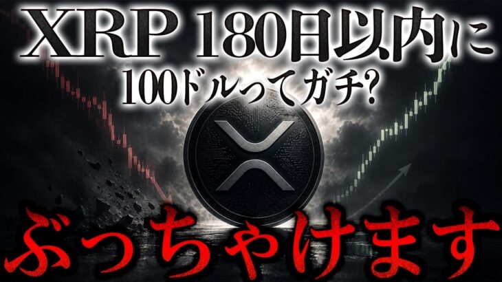 XRP(リップル) 180日以内に100ドル説について。【暗号資産　最新情報】
