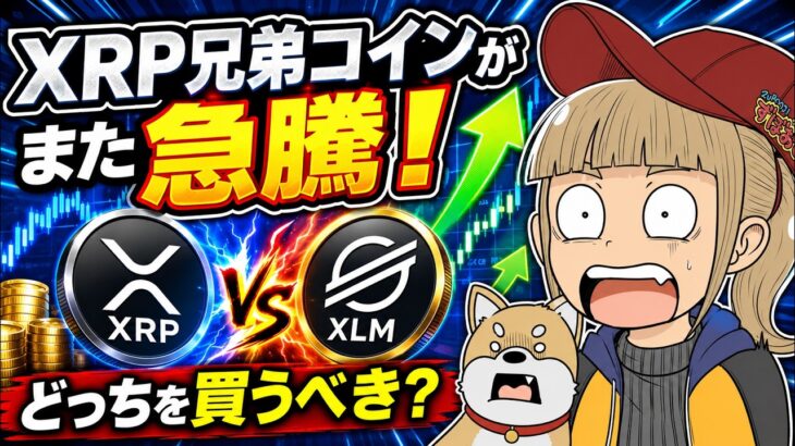 【リップル危うし？】XRP兄弟コインがまた爆上げ！どっちを買うべき？