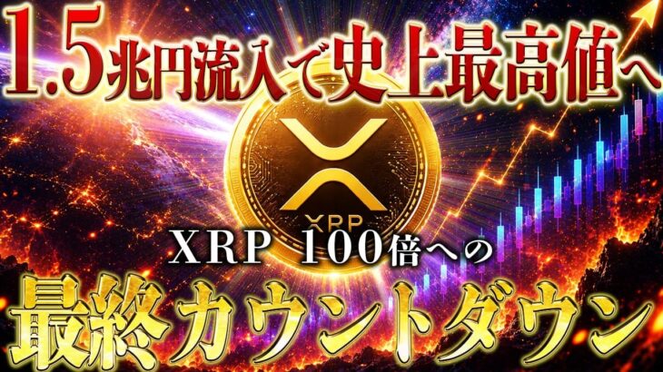 【XRP】1,000ドル説の裏付けが判明！W杯1.5兆円がリップルに流れ込む「特定日」を見逃すな！【暗号資産　最新情報】
